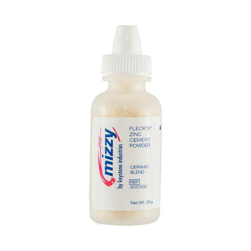 Keystone 6051300 Mizzy Flecks Dental Cement Powder Ceramic Blend 29gm Keystone 6051300 Mizzy Flecks Dental Cement Powder Ceramic Blend 29gm